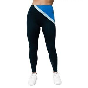 EleVen by Venus Williams Courtside Leggings Women's Size S Midnight Sky Athletic